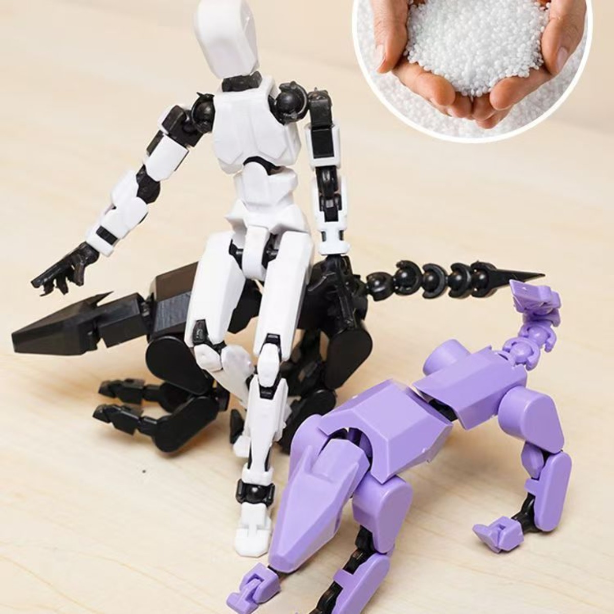 Dog Toys - 가짜 관절 인형 장난감, 행운을 가져다주는