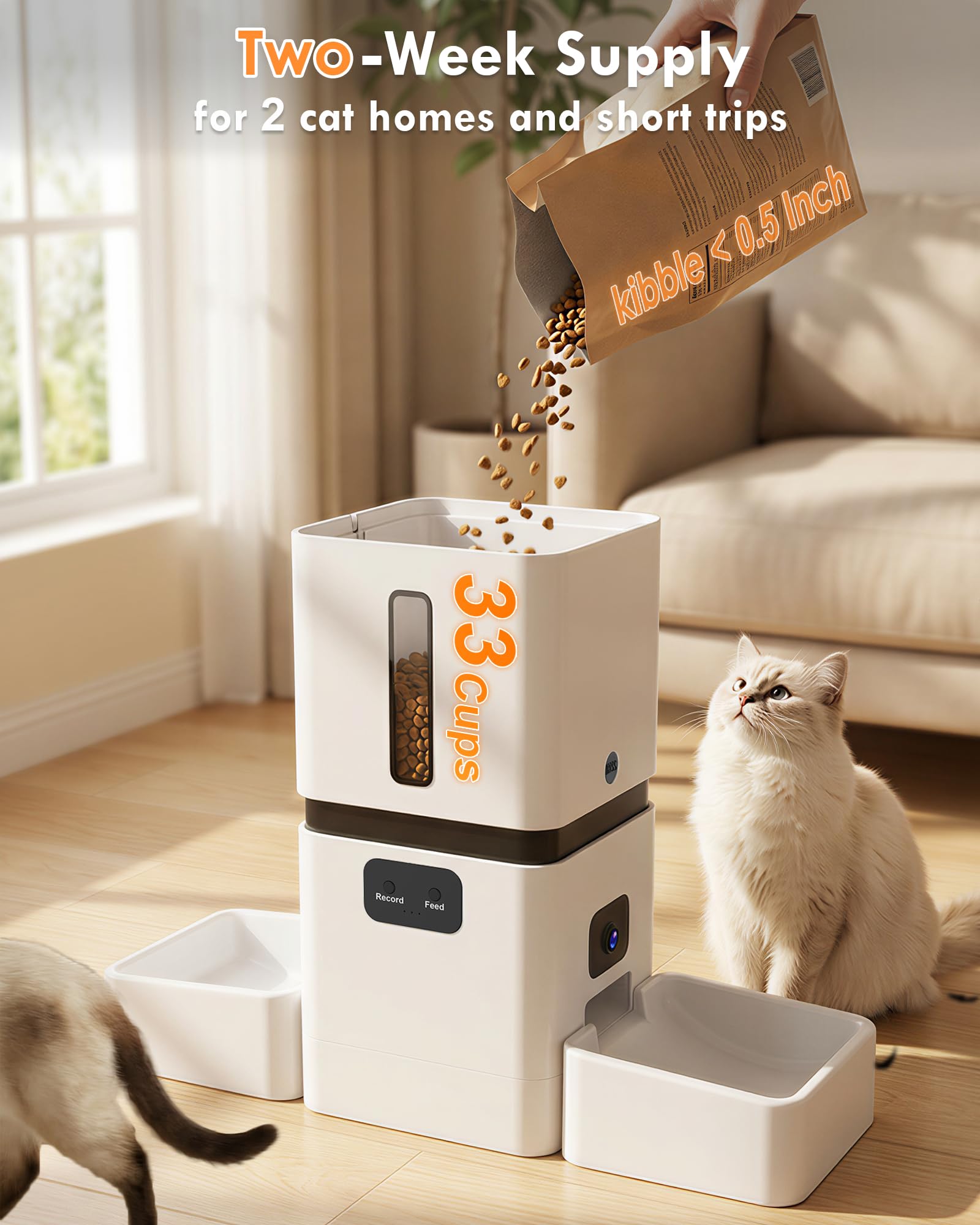 5GHz WiFi 8L 스마트 자동 애완동물 급식기 듀 - Pet Feeders 리뷰 및 가격